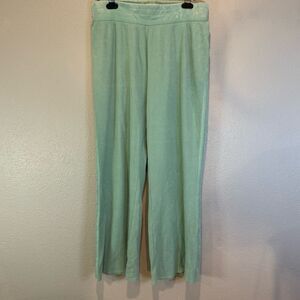 Sunnyside by Sundry | Anthropologie waffle knit mint pants large